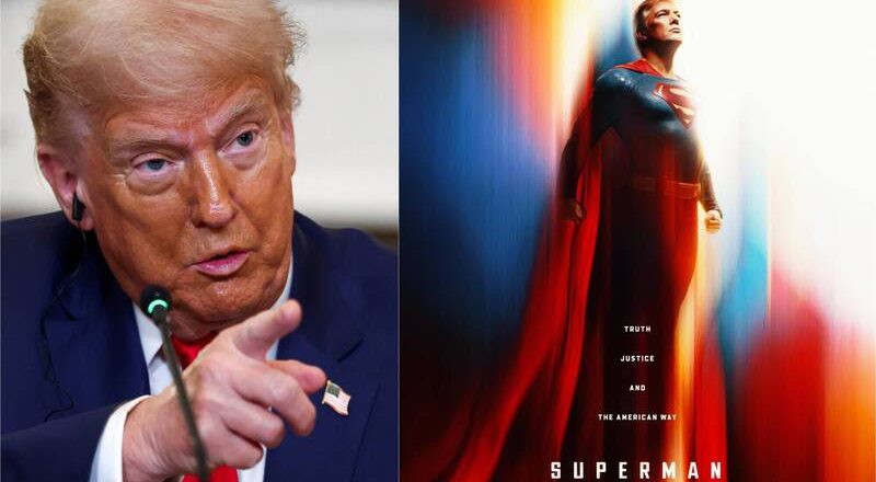 白宫发川普超人梗图评价两极 网：官方帐号变农场页面