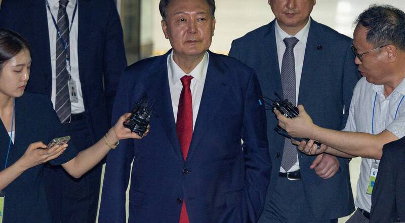 尹錫悅再度關押看守所！以「健康因素」拒絕獨檢調查