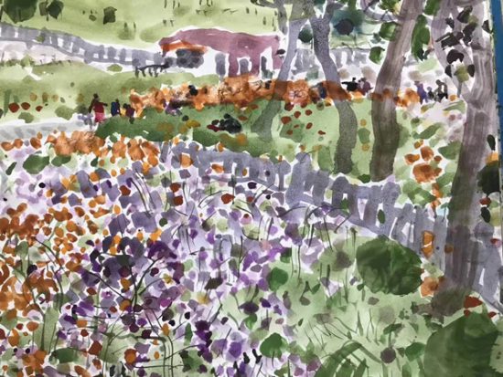 沾風帶露話「彩梅」