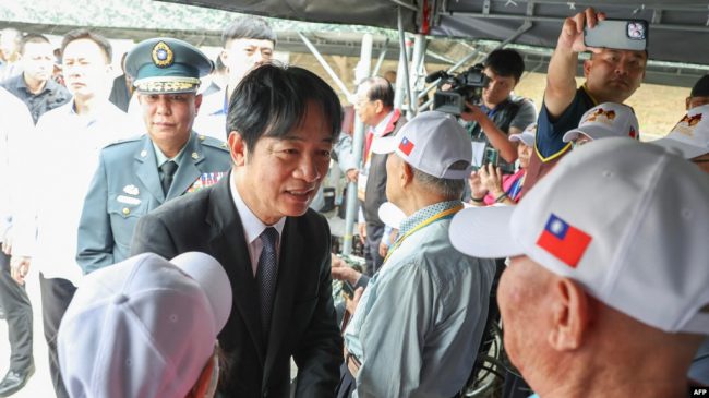 台灣總統賴清德前線島嶼紀念「古寧頭戰役」75周年 稱「外部力量」無法改變台灣的未來