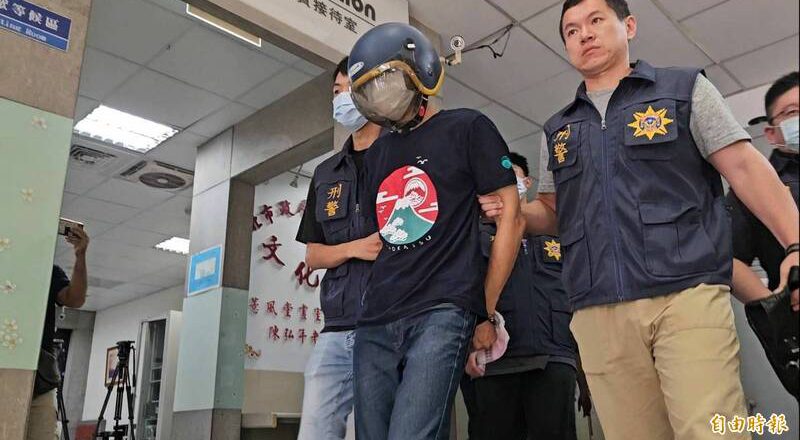 还在演! 土城杀妻男警局吃好睡好 看到媒体又假装啜泣